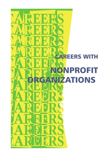 Обложка книги Careers With Nonprofit Organizations