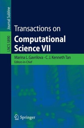 Обложка книги Transactions on Computational Science VII (Lecture Notes in Computer Science   Transactions on Computational Science)