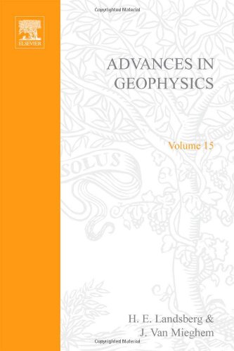 Обложка книги Advances in Geophysics, Volume 15