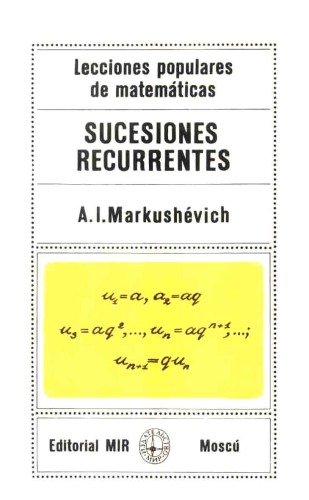 Обложка книги Sucesiones Recurrentes
