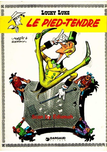 Обложка книги Lucky Luke, tome 2 : Le Pied tendre