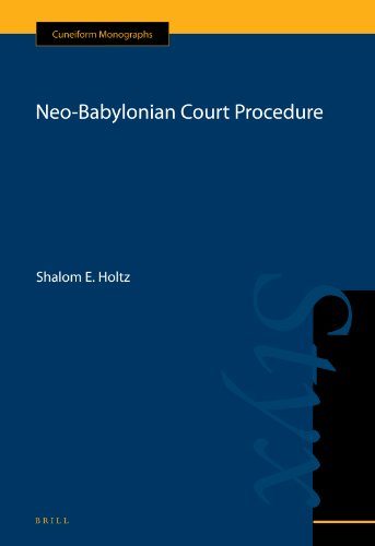 Обложка книги Neo-Babylonian Court Procedure (Cuneiform Monographs)