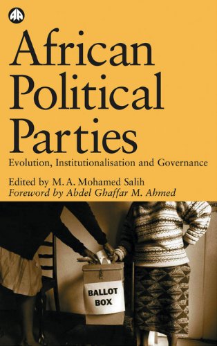 Обложка книги African Political Parties: Evolution, Institutionalisation  and Governance (OSSREA)