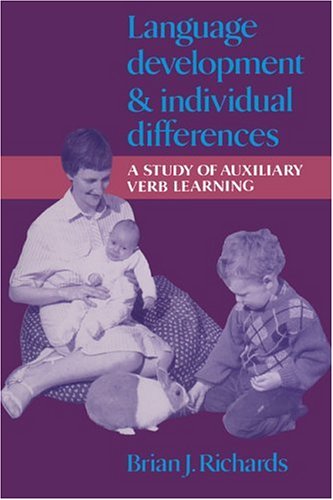 Обложка книги Language Development and Individual Differences: A Study of Auxiliary Verb Learning