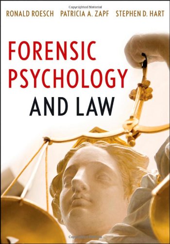 Обложка книги Forensic Psychology and Law
