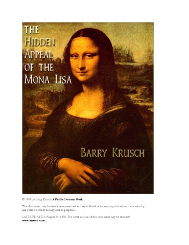 Обложка книги The Hidden Appeal of The Mona Lisa