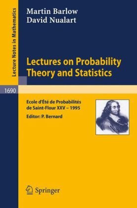Обложка книги Lectures in Probability Theory and Statistics 1995