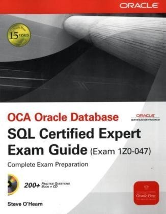 Обложка книги OCA Oracle Database SQL Expert Exam Guide: Exam 1Z0-047 (Osborne Oracle Press Series)
