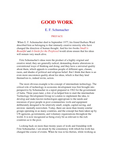 Обложка книги Good Work