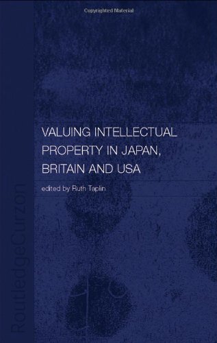 Обложка книги Valuing Intellectual Property in Japan, Britain and the USA
