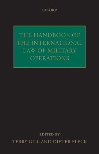 Обложка книги The Handbook of Humanitarian Law in Armed Conflicts