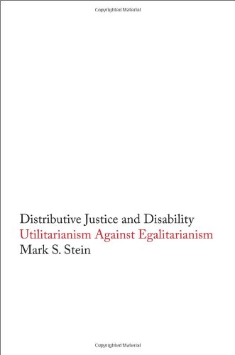 Обложка книги Distributive Justice and Disability: Utilitarianism against Egalitarianism