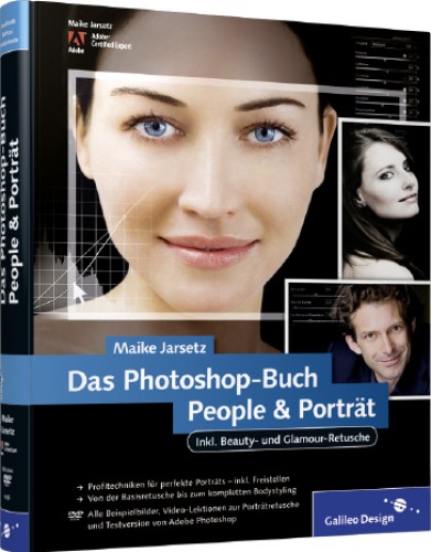 Обложка книги Das Photoshop-Buch People &amp; Portrat. Inkl. Beauty- und Glamour-Retusche
