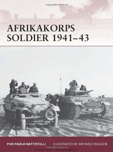Обложка книги Afrikakorps Soldier 1941-43 (Warrior)