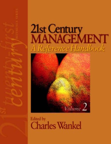 Обложка книги 21st Century Management: A Reference Handbook - Volume Two
