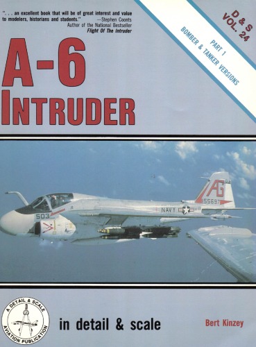 Обложка книги A-6 Intruder Part 1 Bomber and Tanker Versions in Detail &amp; Scale Vol 24