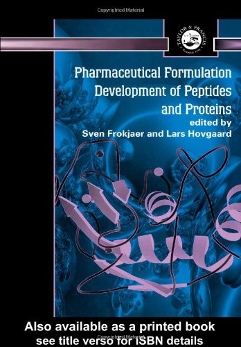 Обложка книги Pharmaceutical Formulation Development of Peptides and Proteins (The Taylor &amp; Francis Series in Pharmaceutical Sciences)