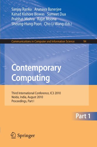 Обложка книги Contemporary Computing: Third International Conference, IC3 2010   Noida, India, August 9-11, 2010   Proceedings, Part I (Communications in Computer and Information Science 94)