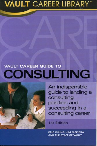 Обложка книги Vault Career Guide to Consulting