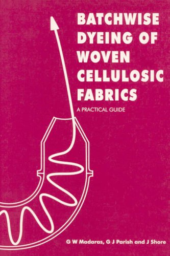 Обложка книги Batchwise Dyeing of Woven Cellulosic Fabrics