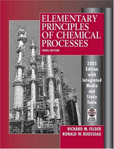 Обложка книги Elementary Principles of Chemical Processes, 3rd edtion