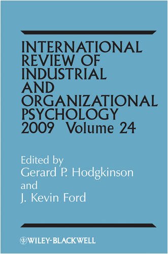 Обложка книги International Review of Industrial and Organizational Psychology, 2009 (Volume 24)