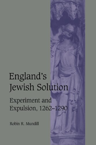 Обложка книги England's Jewish Solution: Experiment and Expulsion, 1262-1290 (Cambridge Studies in Medieval Life and Thought: Fourth Series)