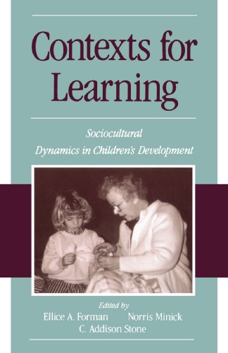 Обложка книги Contexts for Learning: Sociocultural Dynamics in Children's Development