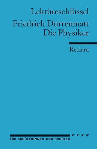 Обложка книги Lektureschlussel: Friedrich Durrenmatt - Die Physiker