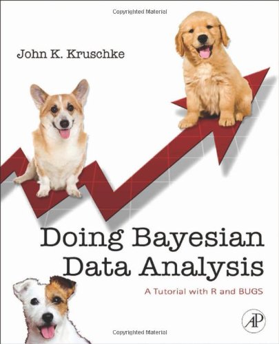 Обложка книги Doing Bayesian Data Analysis: A Tutorial with R and BUGS
