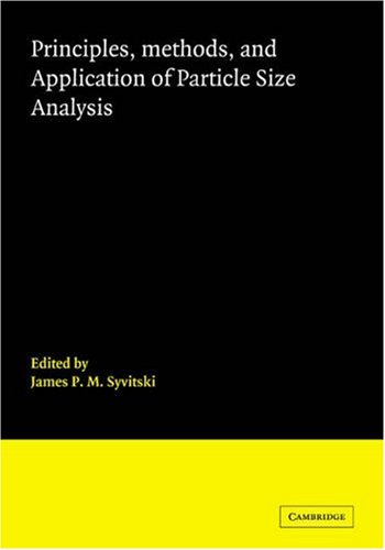 Обложка книги Principles, Methods and Application of Particle Size Analysis