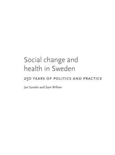 Обложка книги Social Change and Health in Sweden