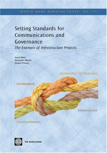 Обложка книги Setting Standards for Communications and Governance: The Example of Infrastructure Projects (World Bank Working Papers)