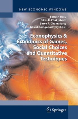 Обложка книги Econophysics &amp; Economics of Games, Social Choices and Quantitative Techniques (New Economic Windows)