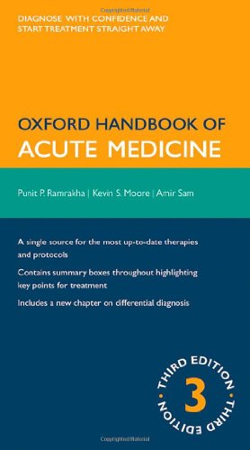 Обложка книги Oxford Handbook of Acute Medicine 3rd Edition