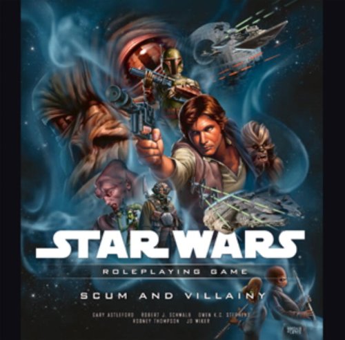 Обложка книги Star Wars: Scum and Villainy: A Star Wars Roleplaying Game Supplement