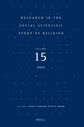 Обложка книги Research in the Social Scientific Study of Religion: Volume 15 (2004)