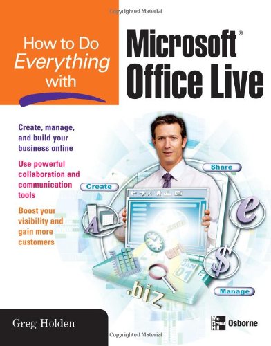 Обложка книги How to Do Everything with Microsoft Office Live