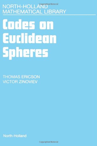 Обложка книги Codes on Euclidean Spheres (North-Holland Mathematical Library)