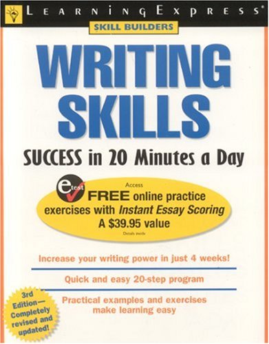 Обложка книги Writing Skills Success in 20 Minutes a Day (Skill Builders)