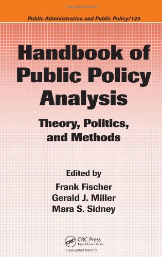 Обложка книги Handbook of Public Policy Analysis: Theory, Politics, and Methods (Public Administration and Public Policy)
