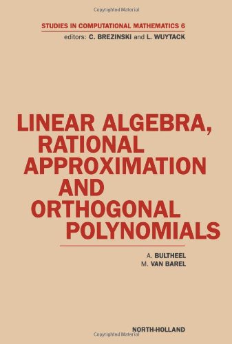 Обложка книги Linear Algebra, Rational Approximation and Orthogonal Polynomials