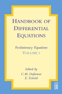 Обложка книги Handbook of differential equations: evolutionary equations