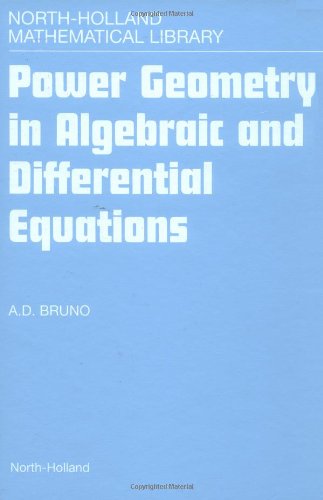 Обложка книги Power geometry in algebraic and differential equations