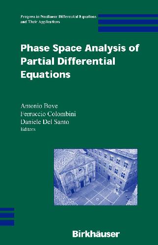Обложка книги Phase space analysis of partial differential equations