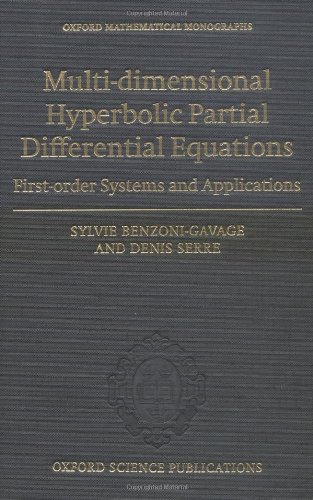Обложка книги Multidimensional hyperbolic partial differential equations. First-order systems and applications