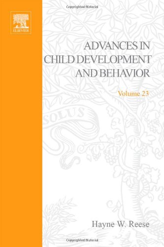 Обложка книги Advances in Child Development and Behavior Volume 23