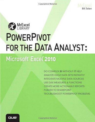 Обложка книги PowerPivot for the Data Analyst: Microsoft Excel 2010 (MrExcel Library)
