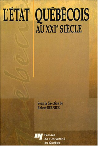 Обложка книги L'Etat quebecois au XXIe siecle