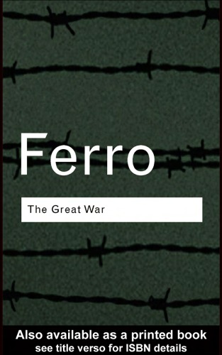 Обложка книги The Great War, 1914-1918 (Ark Paperbacks)